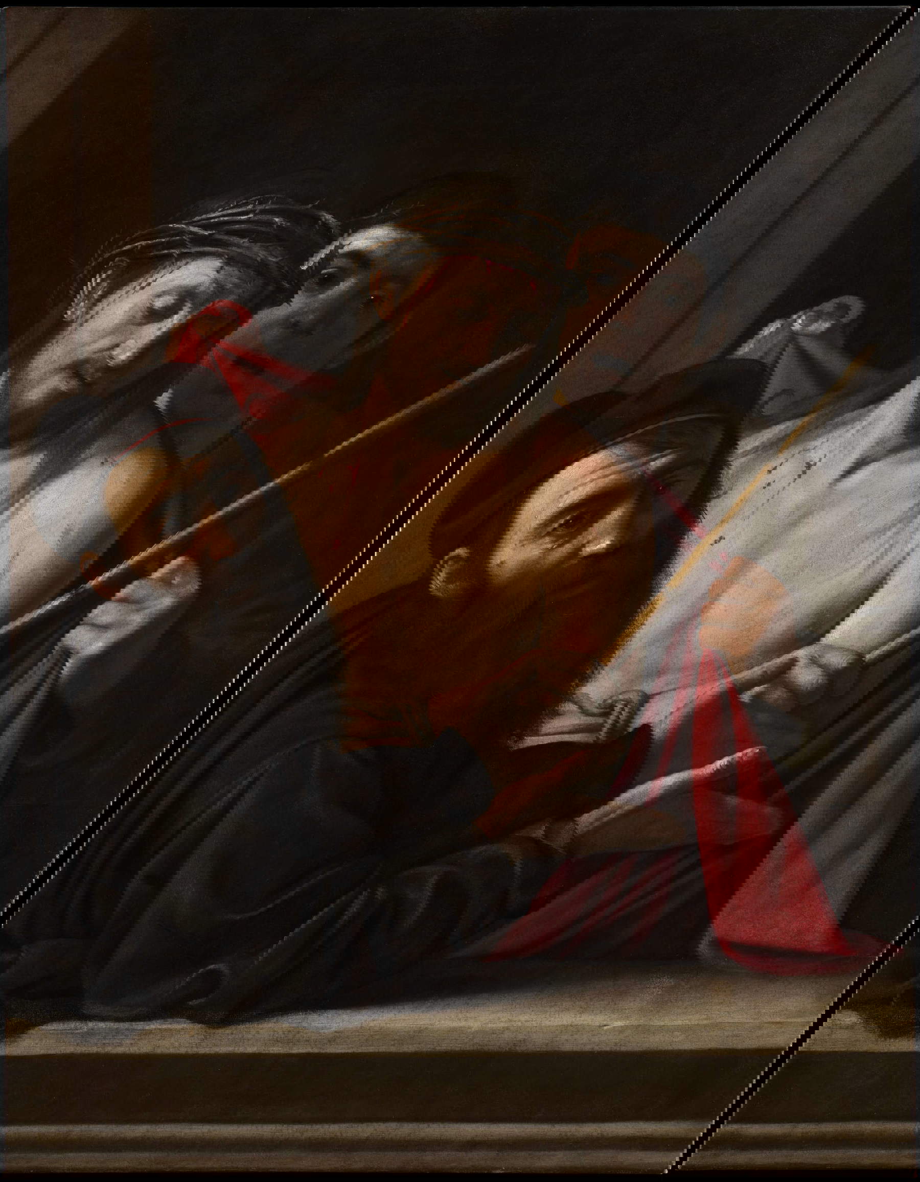 Caravaggio (attribuito), Ecce Homo (olio su tela, 111 x 85 cm; Icon Trust)