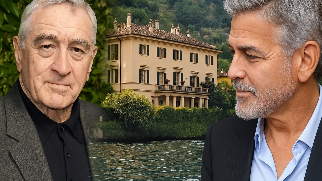 Clooney, De Niro e i milionari sul Lago di Como: tra beneficenza e sorprese