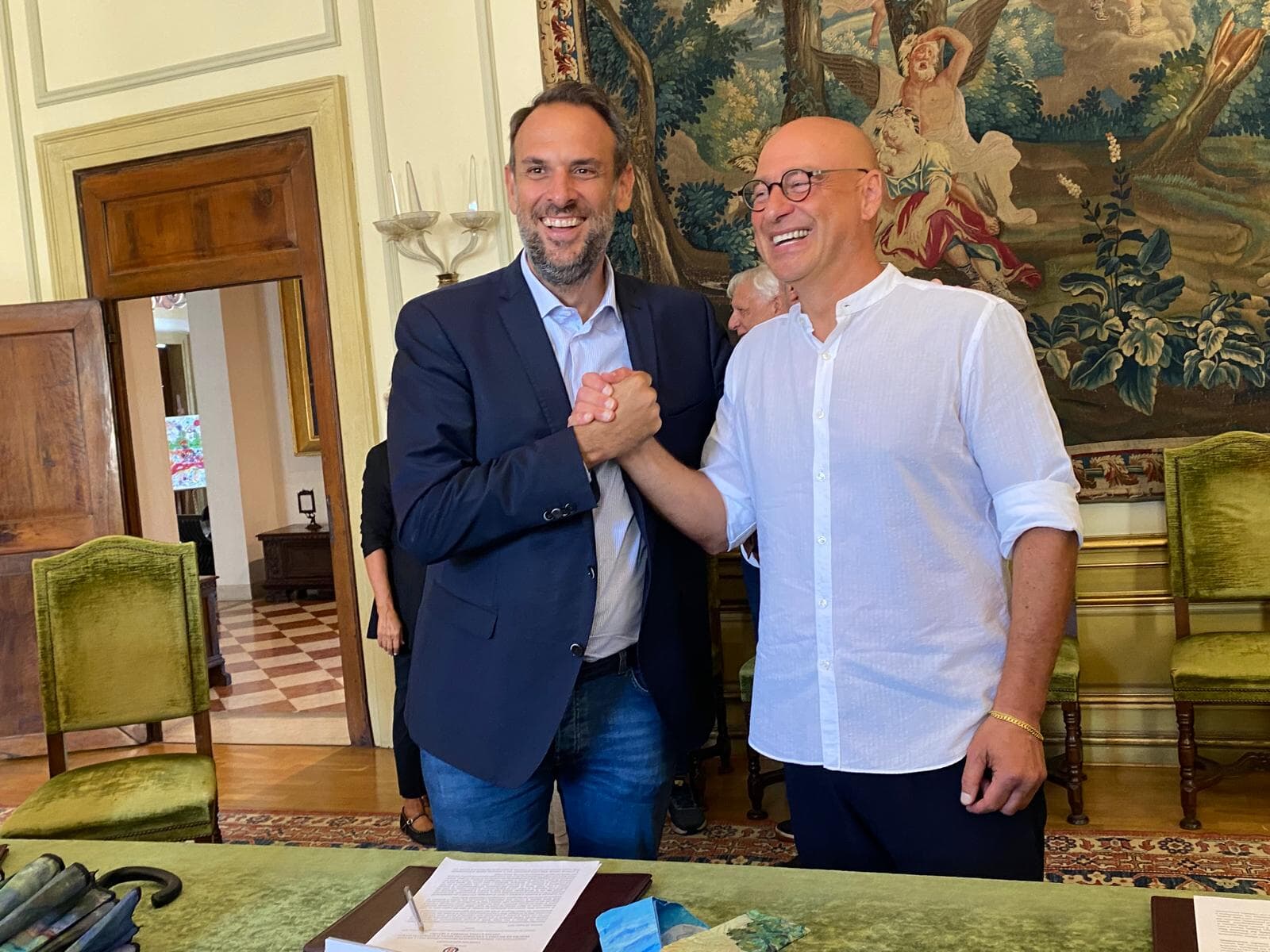Conte e Marco Goldin