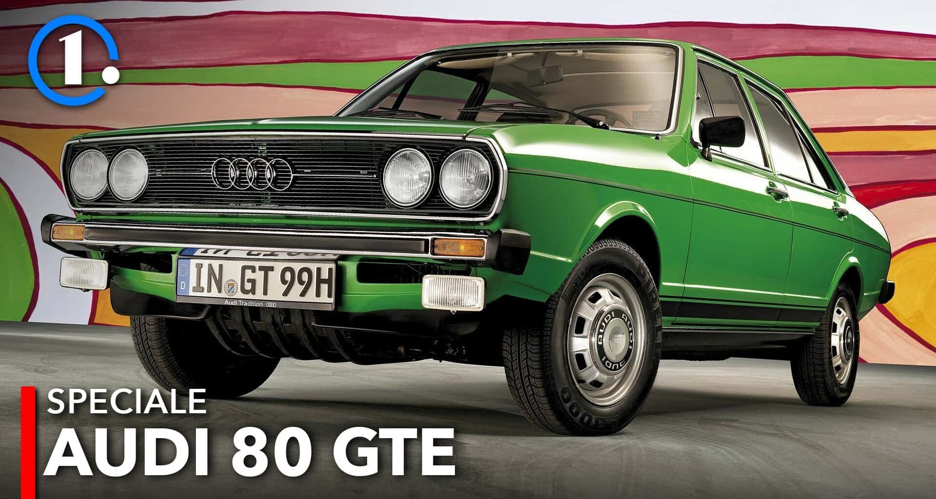 Audi 80 GTE 1976, la prova della prima sportiva dei Quattro Anelli