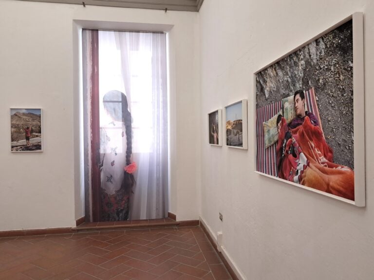Exhibition view Parisa Azadi, Ordinary Grief, Palazzo Baldelli, Cortona. Ph Manuela De Leonardis
