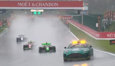 F3, GP Belgio: pioggia Spa, Feature Race prima ritardata e poi definitivamente interrotta