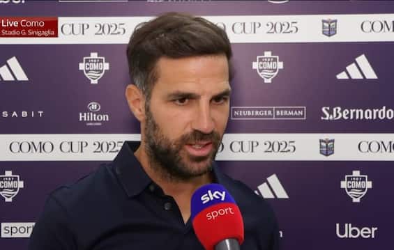 Fabregas: 'Questo Como ha qualità e voglia'