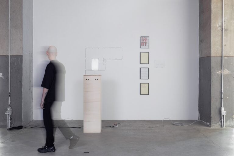 Francesca Brugola, veduta dell’installazione I want to buy you groceries, 2023. Ph. Anna Chiara Calvo, Pierluca Luccarelli, Enrico Zanetti. Courtesy l’artista.