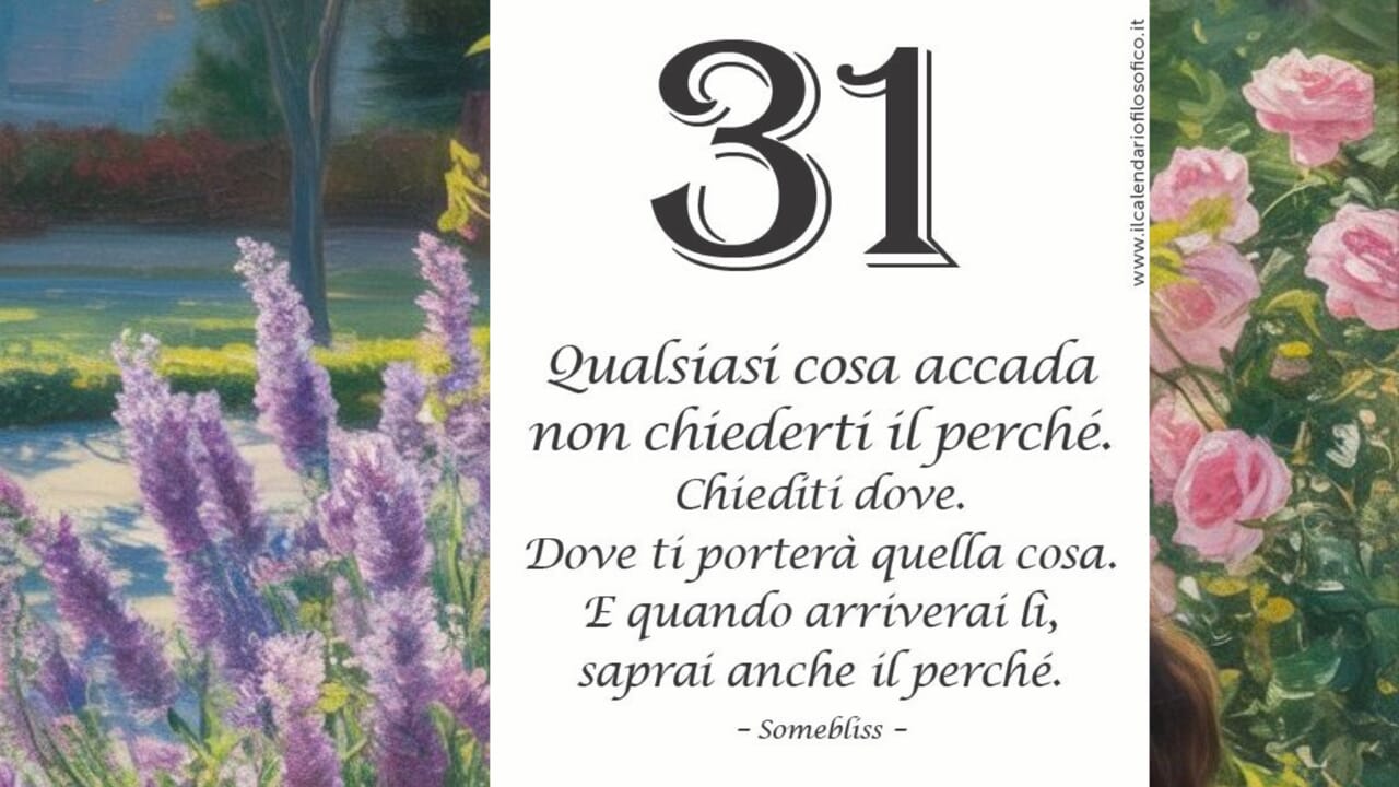 Giovedì 31 luglio | Oroscopo, almanacco, accadde oggi, proverbio e santo del giorno