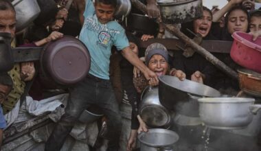Rumore per manifestare per Gaza