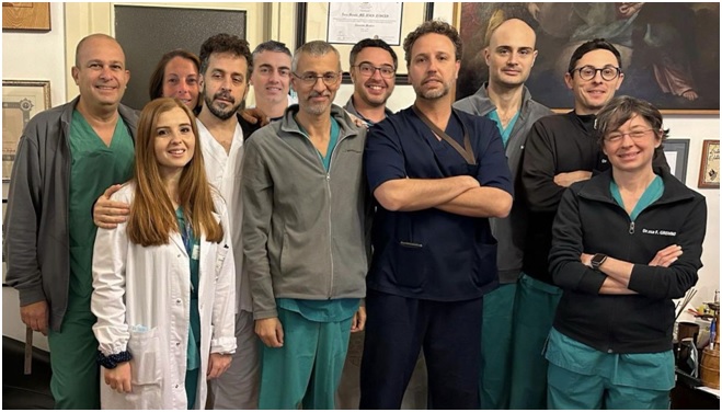Operato con successo a Pisa un paziente oncologico avviato 2 anni fa alle sole terapie di contenimento della malattia