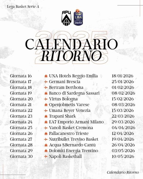 Il calendario del ritorno