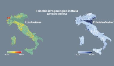 La mappa interattiva del rischio idrogeologico in Italia: cerca il tuo Comune 
