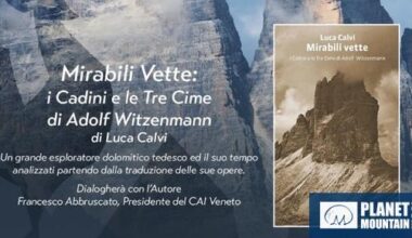 'Mirabili Vette', ad Auronzo di Cadore la presentazione del libro di Luca Calvi