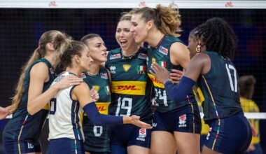Pallavolo, l'Italia sconfigge il Brasile 3-1 e vince la Nation's League femminile
