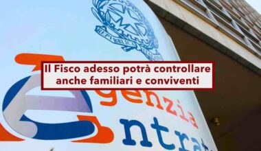 Agenzia delle Entrate, adesso il Fisco può controllare anche i tuoi familiari e conviventi: nuova sentenza Cassazione - Brocardi.it