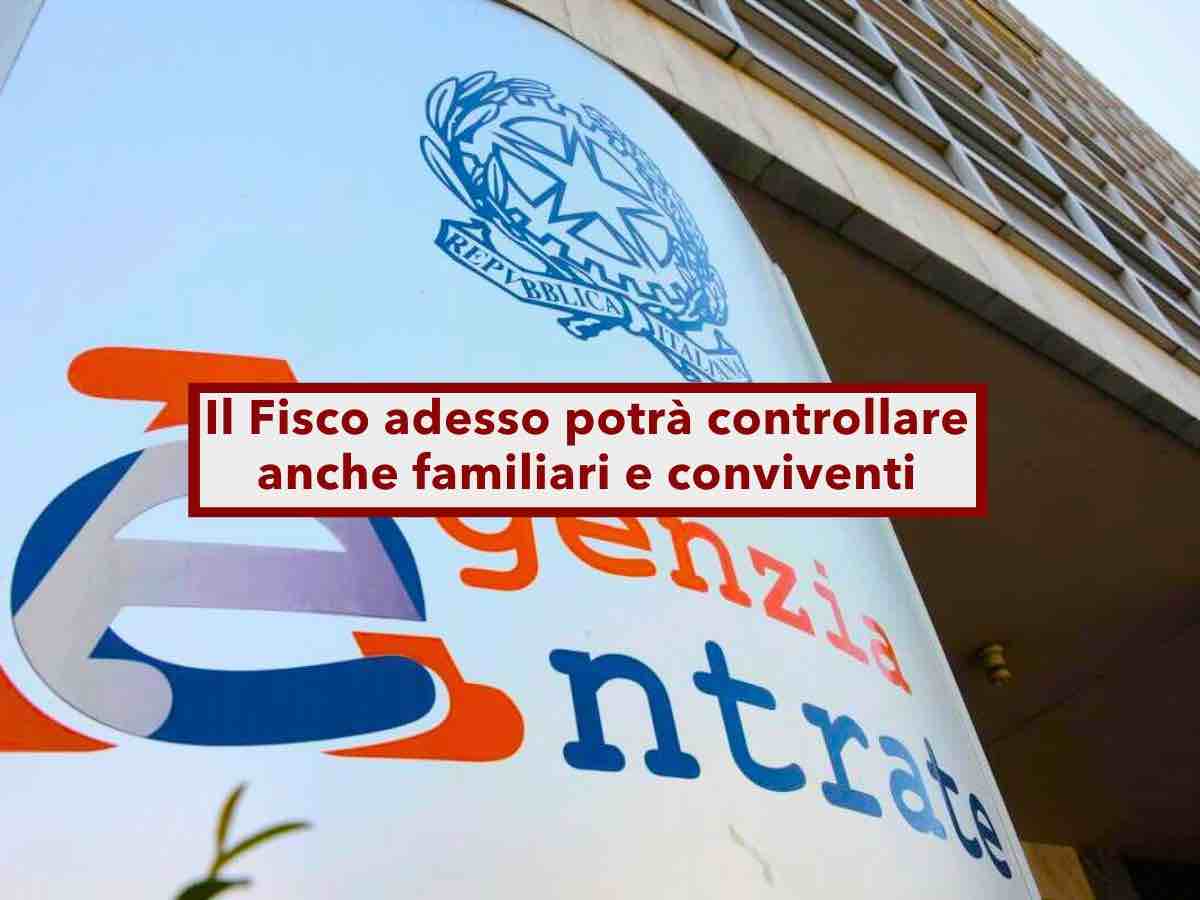 Agenzia delle Entrate, adesso il Fisco può controllare anche i tuoi familiari e conviventi: nuova sentenza Cassazione - Brocardi.it