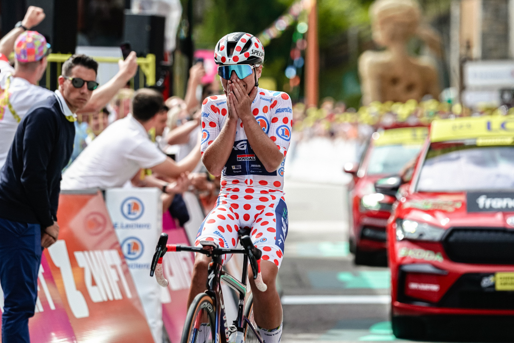 Justine Ghekiere vince a Le Grand Bornand al Tour de France Femmes 2024 ©Tour de France Femmes