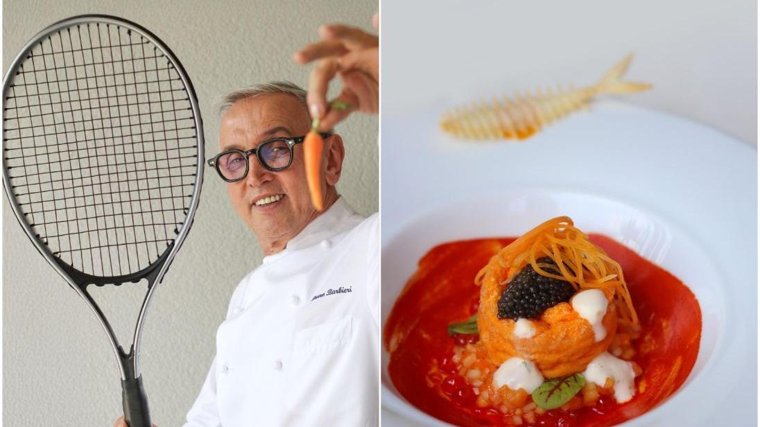 il piatto e gli ingredienti