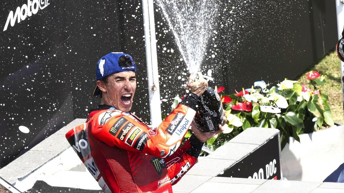 MotoGP 2025. GP della Repubblica Ceca a Brno. Marc Marquez: "Affronto le ultime 10 gare con la mentalità che solo io posso perdere" - MotoGP