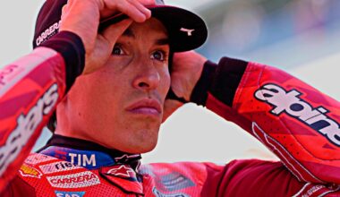 MotoGp Germania, Marc Marquez rimonta Bezzecchi all’ultimo giro e vince la Sprint Race sul bagnato - Il Fatto Quotidiano