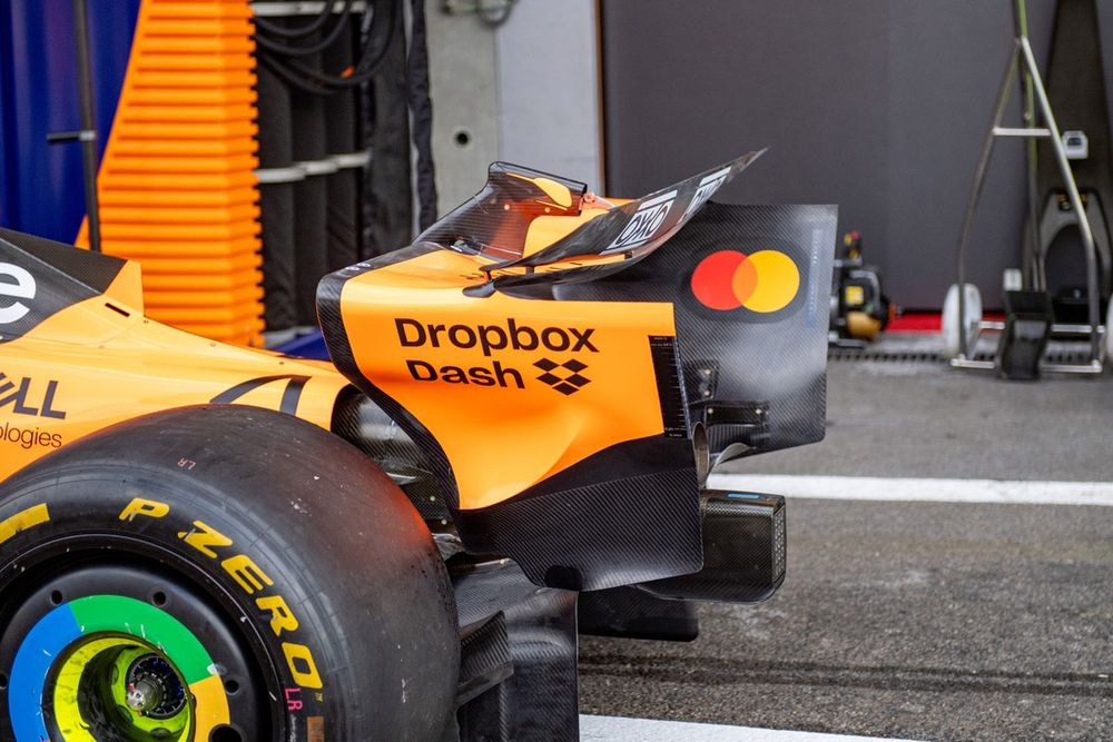 McLaren MCL39: ecco l'ala posteriore più scarica che ha debuttato a Spa
