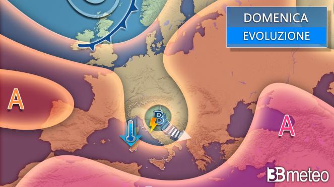 Meteo domenica 
