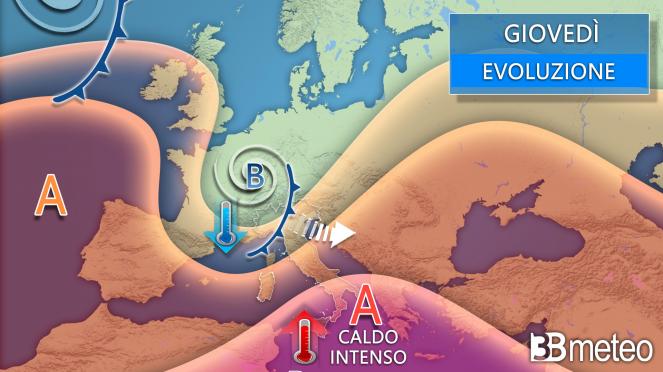 Meteo giovedì