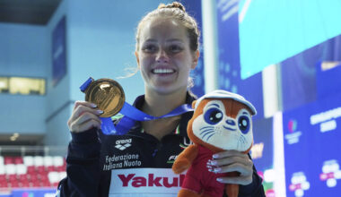 La romana Chiara Pellacani vince il bronzo nei tuffi ai mondiali di Singapore