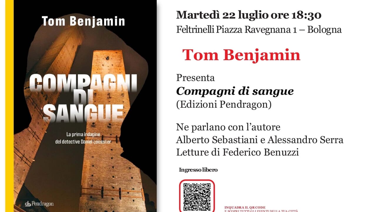 Arriva in Italia il primo giallo dello scrittore inglese Tom Benjamin