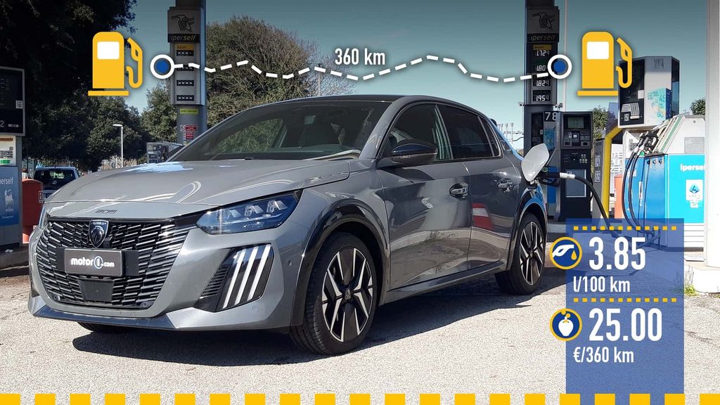 Peugeot 208 mild hybrid (2025), la regina dei consumi reali a benzina