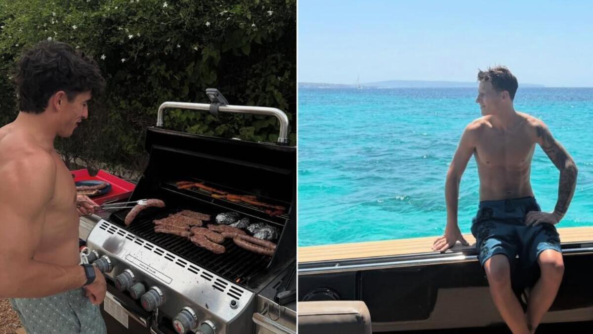 MotoGP 2025. Vacanze estive a due velocità per i piloti del Motomondiale: c'è chi fa festa e chi non molla [GALLERY] - MotoGP