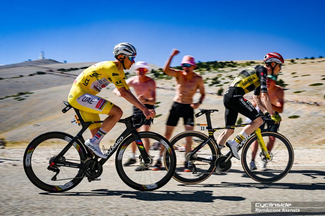 pogacar e vingegaard ventoux