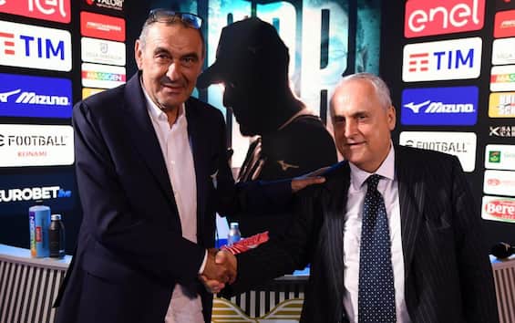 Lazio, la conferenza stampa di Sarri 