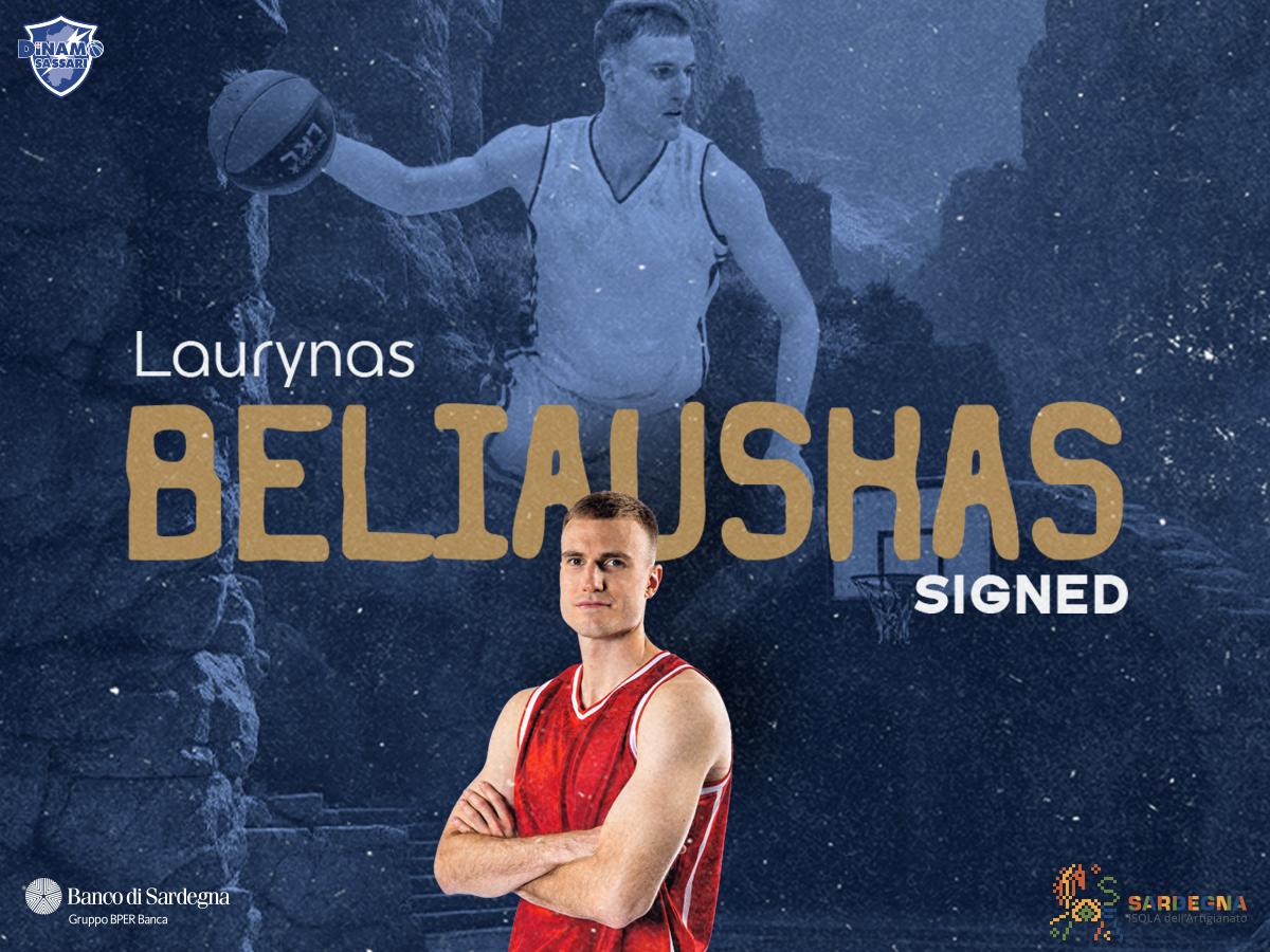 SASSARI, IL BACKCOURT SI RINFORZA: UFFICIALE L'ARRIVO DI BELIAUSKAS