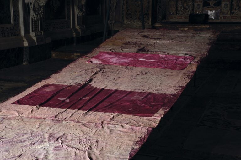 "Spazio Umano", Palermo 2025, exhibition view. L'opera di Dala Nasser