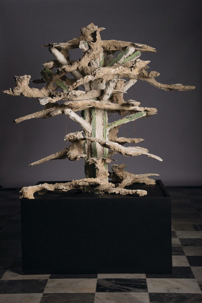 "Spazio Umano", Palermo 2025, exhibition view. L'opera Talpide di Alberto Scodro