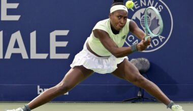 WTA Montreal 2025, Gauff vince la battaglia con Collins. Avanti Andreeva e Rybakina, Paolini eliminata