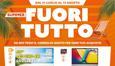 Volantino Expert al 13 agosto: scopri il Summer FuoriTutto con Dyson, TCL, Samsung