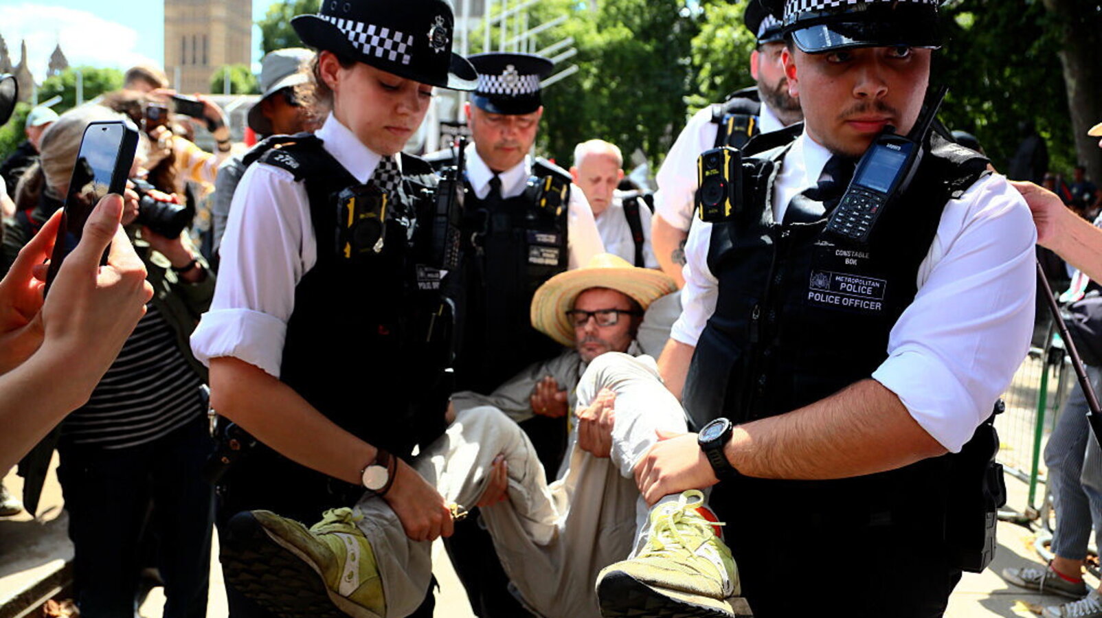 A Londra 466 arresti per la manifestazione pro Palestina