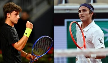 Tirante ko in due set. Eliminato Bellucci