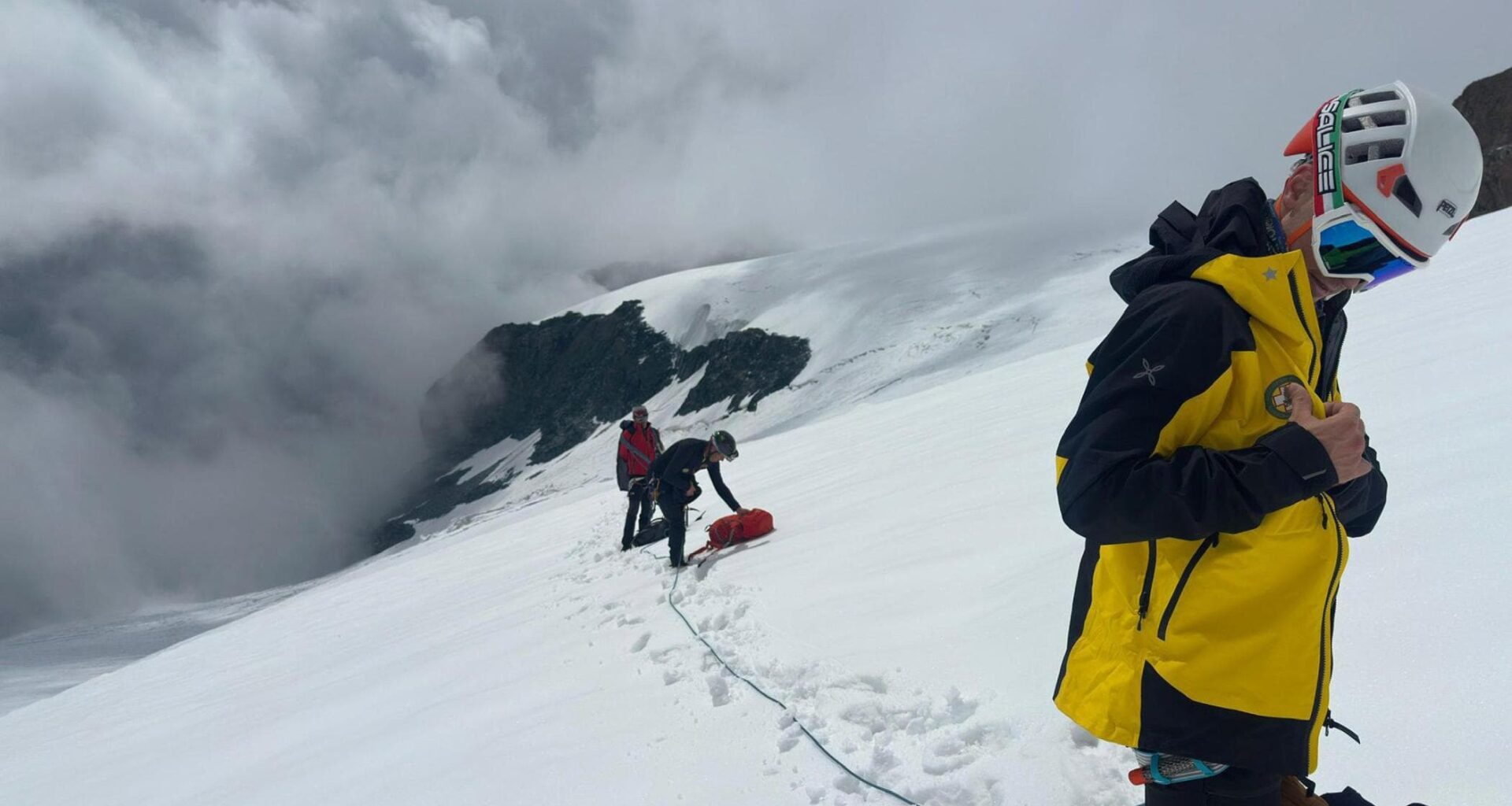 Salvi gli alpinisti bloccati sul Monte Rosa, sono in buone condizioni