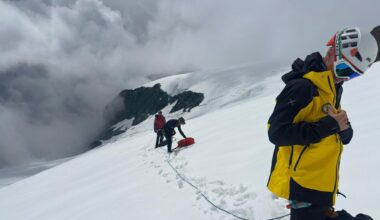 Salvi gli alpinisti bloccati sul Monte Rosa, sono in buone condizioni