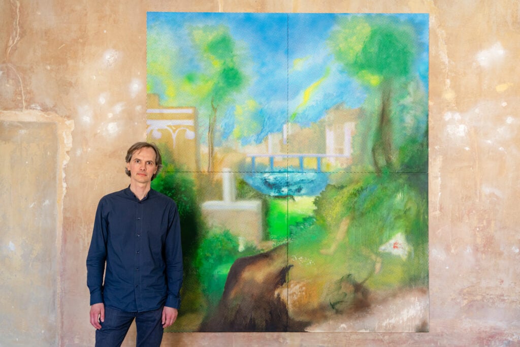 Intervista a Manuel Gualandi, il pittore che è entrato nella ‘Tempesta’ di Giorgione 