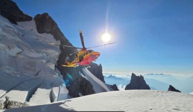 Precipita sul Monte Bianco, morto un alpinista