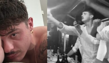 Olly nella bufera per la cena "balorda" con gli amici