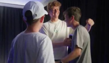 Sinner fa felici i suoi tifosi a Cincinnati: la 'Fan Cam' si trasforma in un incontro a sorpresa - Sportmediaset