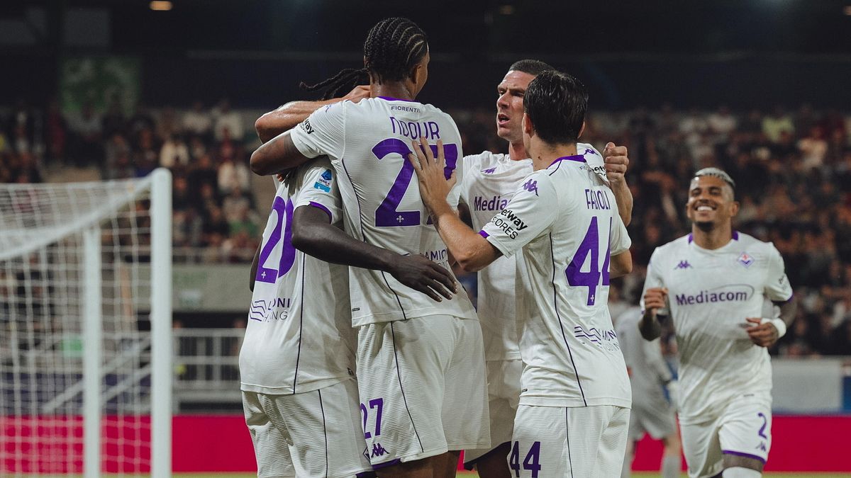 i viola vincono l’andata dei playoff, Kean espulso