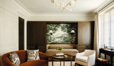 Questa casa-studio a Parigi di 52 mq è ispirata ai colori del Trianon di Versailles