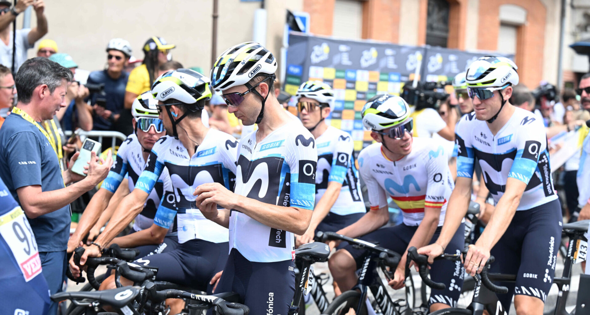 Movistar, il colombiano Kevin David Castillo entra in organico come stagista e debutta subito