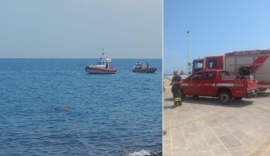 Torre Canne, sub chiede aiuto poi scompare: recuperate una boa e fucile da pesca. Ricerche in corso - la Repubblica
