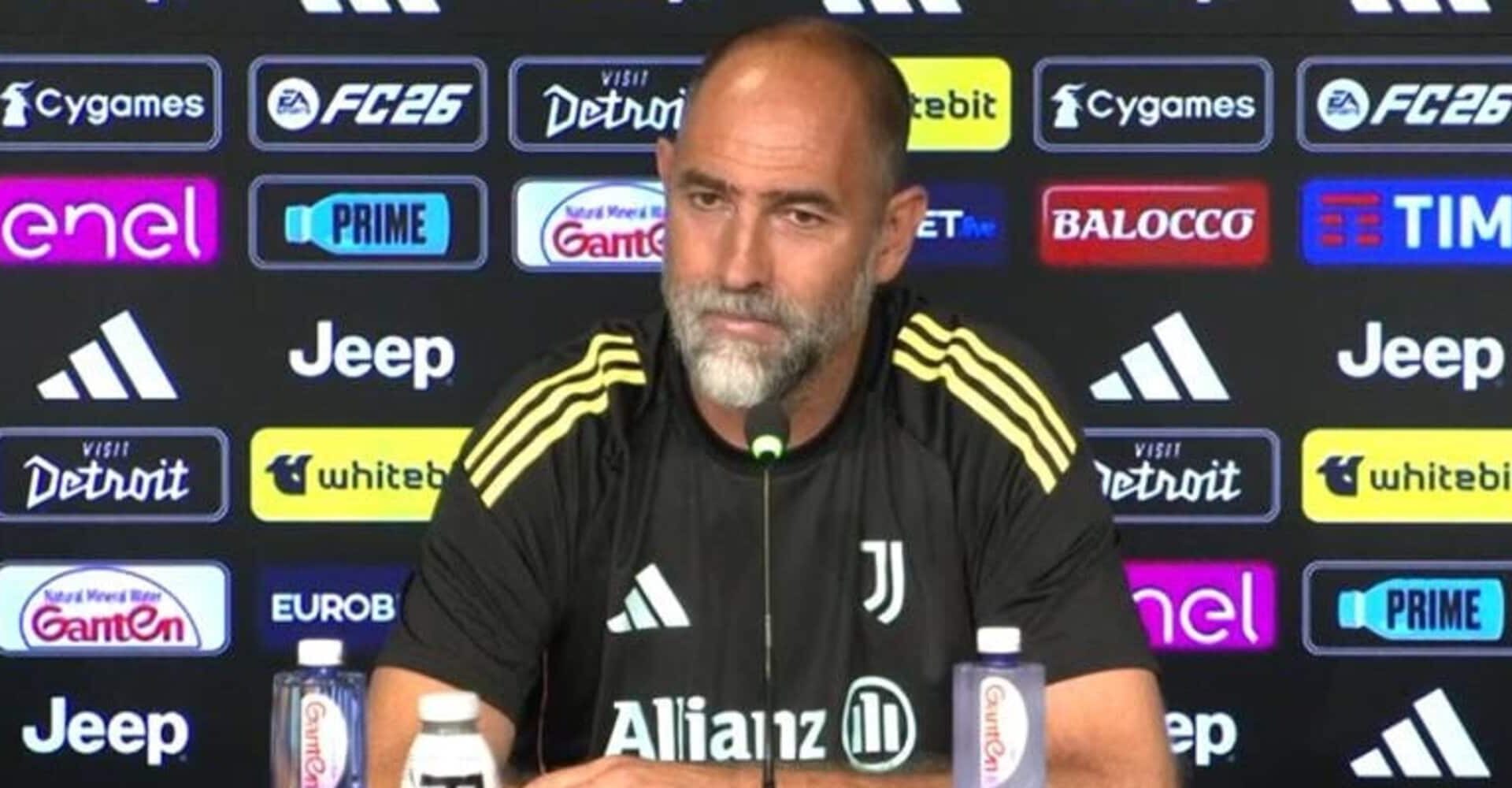 Tudor, diretta conferenza Juventus-Parma: le dichiarazioni 