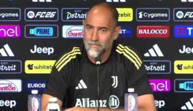 Tudor, diretta conferenza Juventus-Parma: le dichiarazioni 