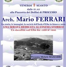 Domani a Procchio Mario Ferrari presenterà un docufilm in bianco e nero dedicato all'isola d'Elba